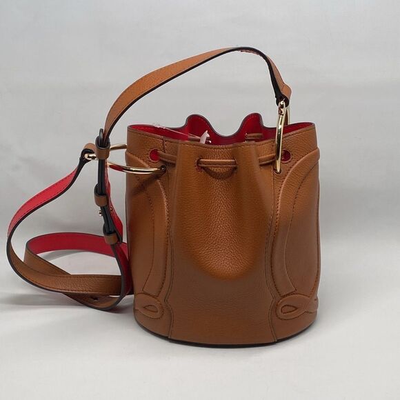 Christian Louboutin By My Side embellished textured-leather bucket bag - Picture 8 of 16